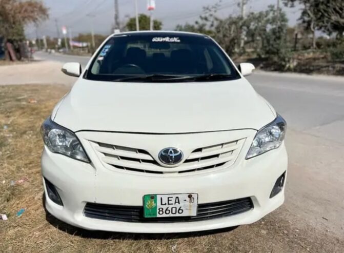 Toyota Corolla XLI 2010